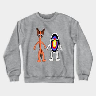 The Love of Target and Arrow Crewneck Sweatshirt